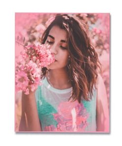 8.5X11 Pink Wafer Paper Edible Print