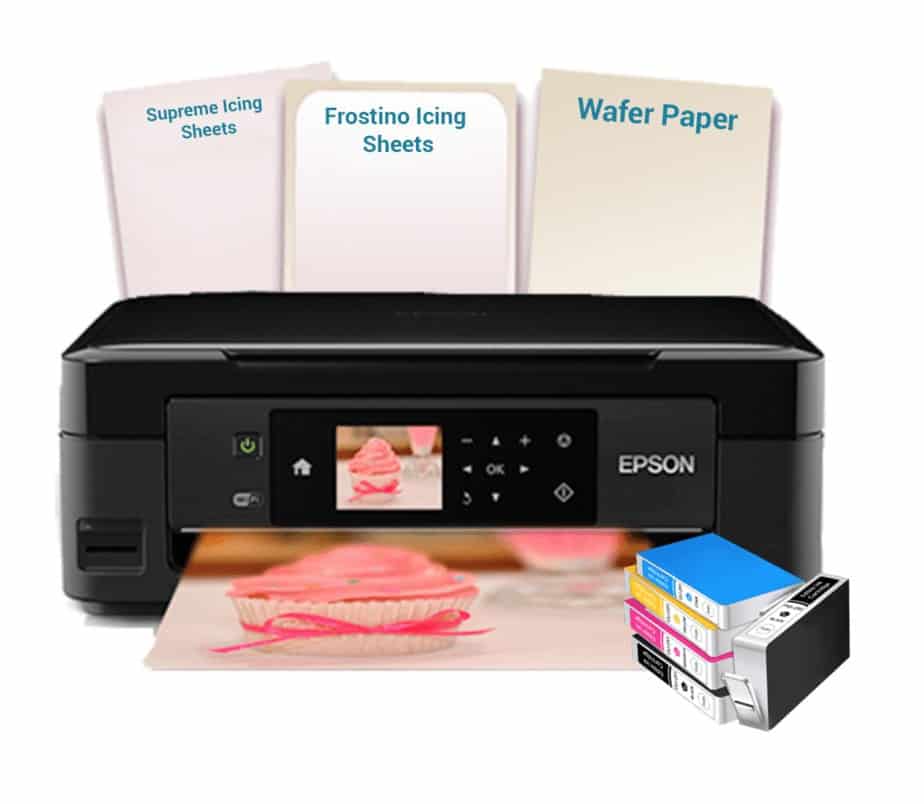Edible Printing Printer Inks Sheet Paper Canon Epson Cake Baking