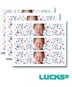 Strips Pre-Cut LUCKS icing sheets - 24 pack