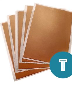 Bronze - Flex Frost Sparkling Icing Sheets 12 PK