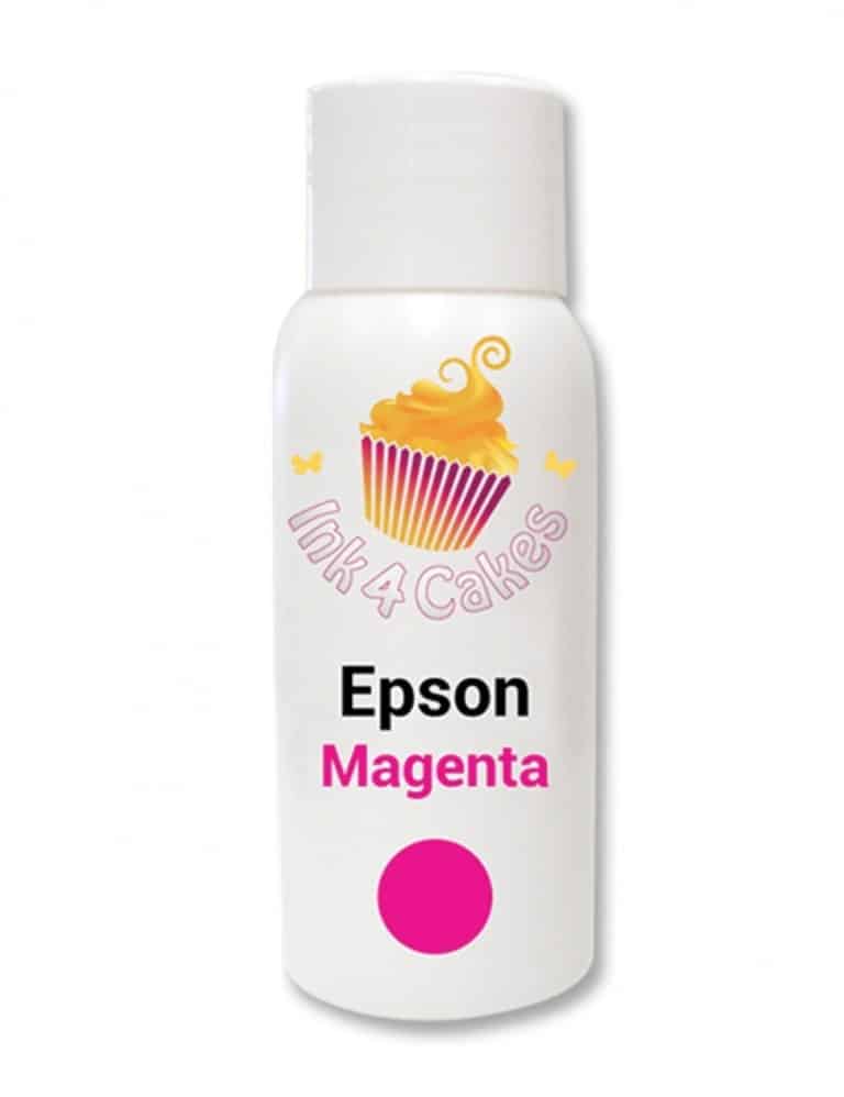 Edible ink refill for Epson Magenta 120ml Topperino