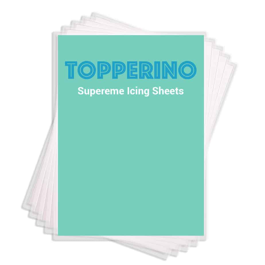 EDIBLE PAPER TOPPER 240 SHEETS ICING SHEETS 10 PACKS OF FROSTING SHEETS
