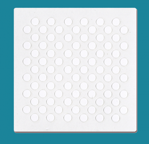 Polka dots - Bakery decorating stencil - square 5.5" x5.5"