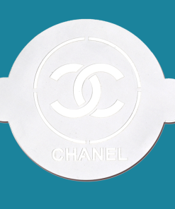 Chanel- Bakery decorating stencil - Circle 11"