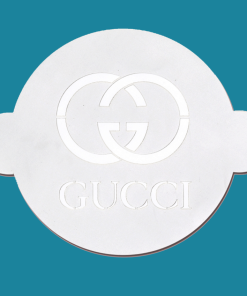 Gucci Round Cake - Bakery decorating stencil - Circle 11"