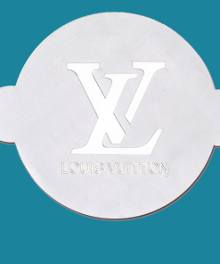 Vuiton- Bakery decorating stencil - Circle 11"