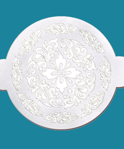Mandala Like Design Round Cake - Bakery decorating stencil - Circle 11"