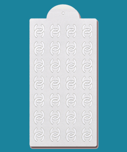 Chanel Seamless- Bakery decorating stencil - Rectangle 11"x6"